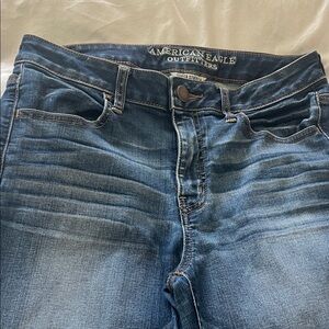 American Eagle Outfitters Women's Medium Blue Skinny Jeans
